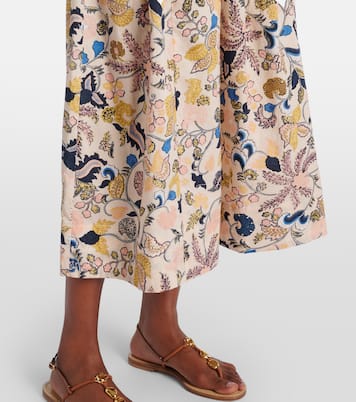 Rosen floral cotton maxi skirt | Ulla Johnson
