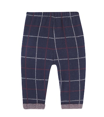 Baby Robin checked cotton-blend pants | 1 + in the Family