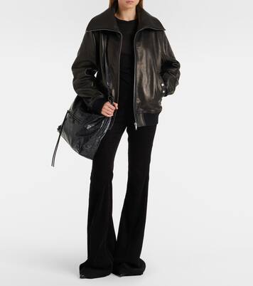 Bomberjacke aus Leder | Rick Owens