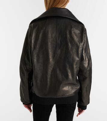 Bomberjacke aus Leder | Rick Owens