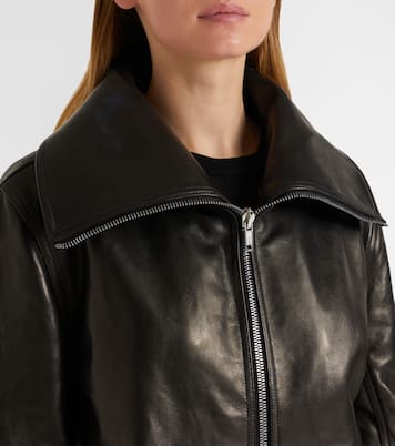 Bomberjacke aus Leder | Rick Owens