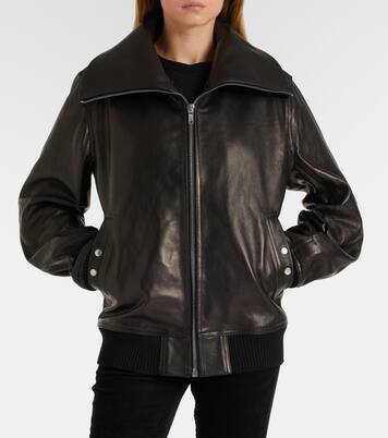 Bomberjacke aus Leder | Rick Owens