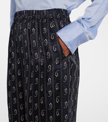 Weite Hose aus Jacquard | Tory Burch