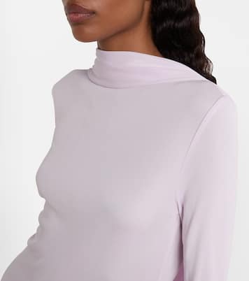 Draped jersey midi dress | Toteme
