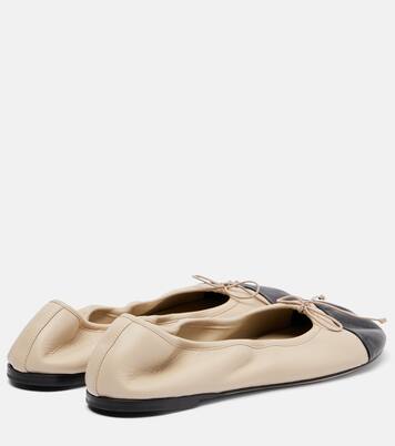 Tabi leather ballet flats | Christen