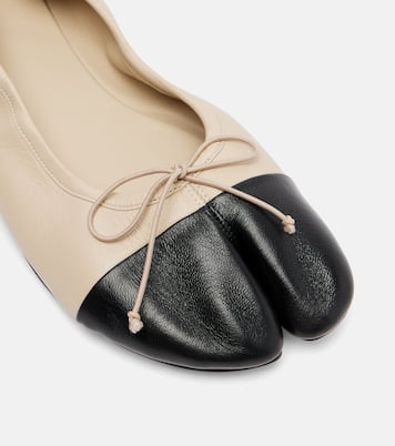 Tabi leather ballet flats | Christen