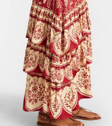 Haras printed tiered maxi dress | Farm Rio