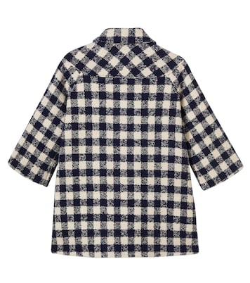 x Euan Roberts checked tweed coat | Gucci Kids