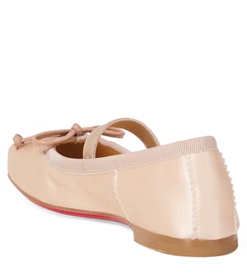 Baballet crêpe satin ballet flats | Christian Louboutin Kids