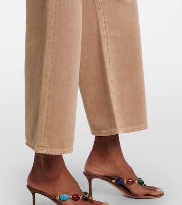 Saige cropped wide-leg jeans | AG Jeans