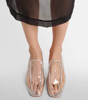 Clear The Air 30 PVC loafer pumps | Herbert Levine