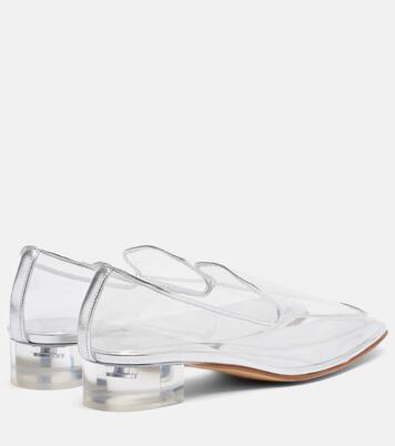 Clear The Air 30 PVC loafer pumps | Herbert Levine