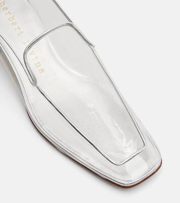 Clear The Air 30 PVC loafer pumps | Herbert Levine