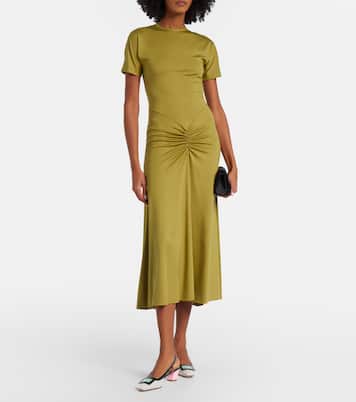 Belle Vivier 45 leather slingback pumps  | Roger Vivier