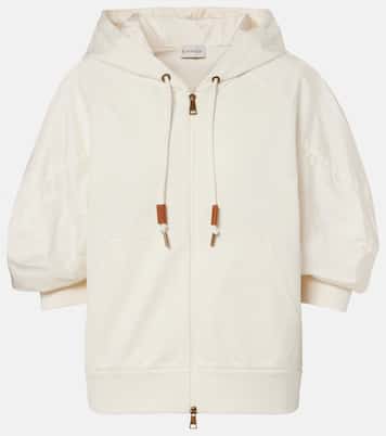 Cotton jersey hoodie | Moncler