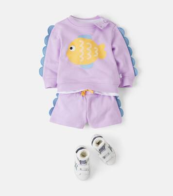 Bebé - set de top y shorts de algodón | Stella McCartney Kids