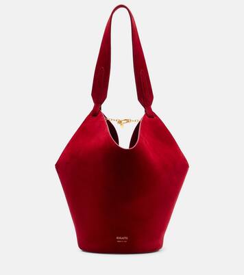 Lotus Mini suede tote bag | Khaite