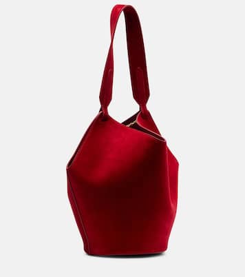 Lotus Mini suede tote bag | Khaite