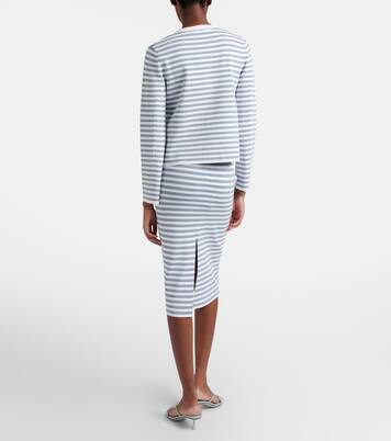 Gennaio striped midi skirt | Max Mara