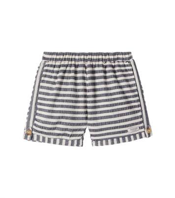Kaatio striped cotton-blend shorts | Donsje