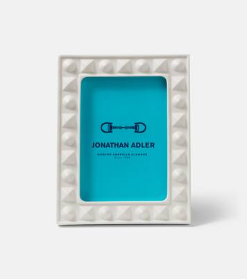 Charade porcelain picture frame | Jonathan Adler