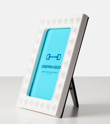 Charade porcelain picture frame | Jonathan Adler