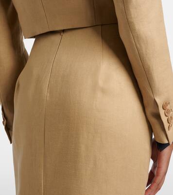 Veranda linen pencil skirt | Max Mara