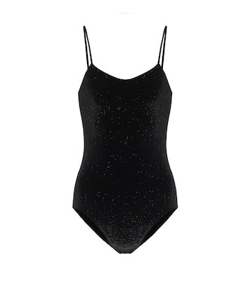 Body in velluto con glitter | Alexandre Vauthier