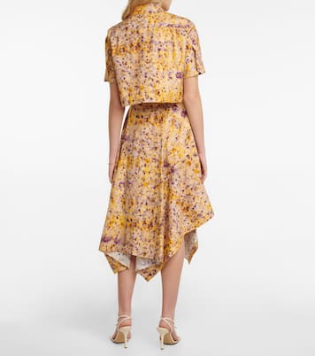 Top Ben en mezcla de algodón floral | Altuzarra