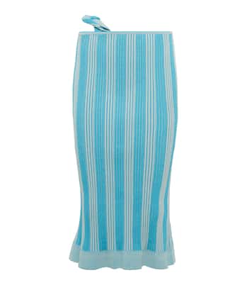 Falda midi La Jupe Gelato a rayas | Jacquemus