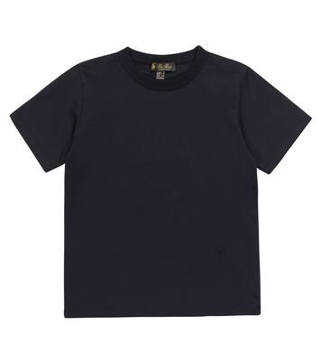 Camiseta en punto fino de algodón | Loro Piana Kids