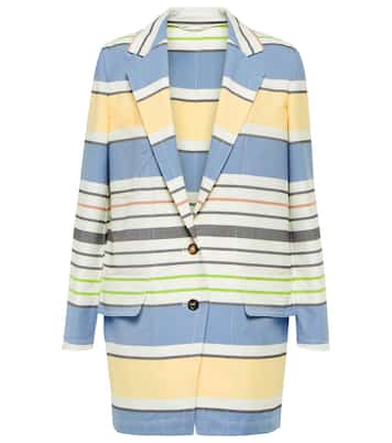 Stallo striped cotton blazer | Max Mara