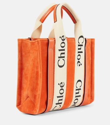 Borsa Woody Large in suede | Chloé