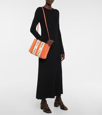 Borsa Woody Large in suede | Chloé