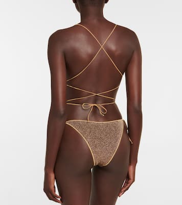 Lumière self-tie swimsuit | Oséree