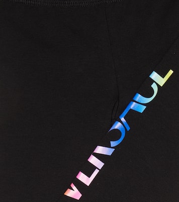 Bébé – Legging imprimé en coton mélangé | Versace Kids