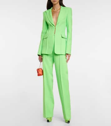 Plateau-Pumps Trompette aus Lackleder | Roger Vivier