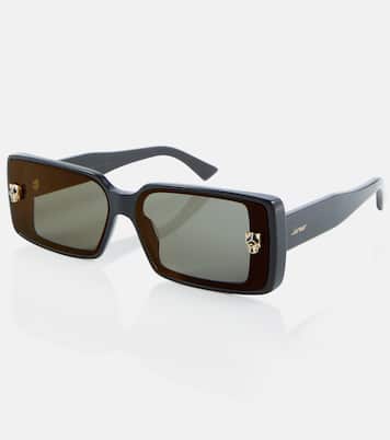 Lunettes de soleil Panthère de Cartier rectangulaires | Cartier Eyewear Collection