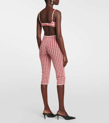 Linen-blend bra top | Acne Studios