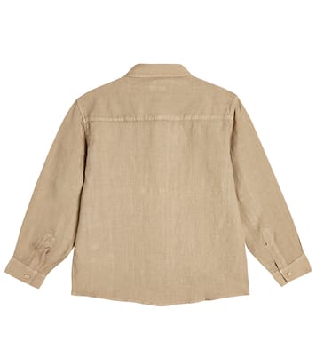 Linen polo shirt | Il Gufo