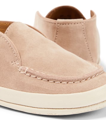 Baby Open Walk Chukka booties | Loro Piana Kids