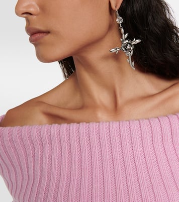 Orecchini pendenti Rose con decorazioni | Blumarine