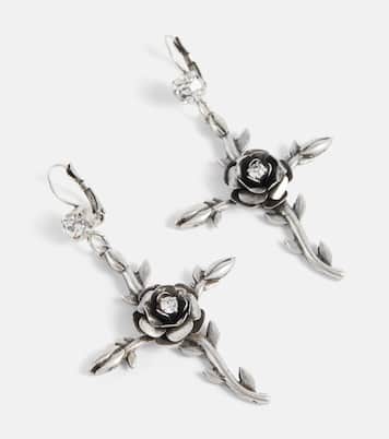 Orecchini pendenti Rose con decorazioni | Blumarine