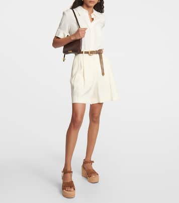 Sandali in suede con zeppa | Gianvito Rossi