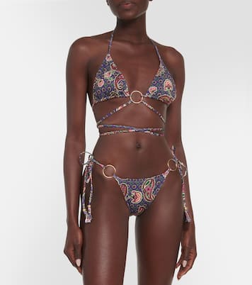Culotte de bikini Rings imprimée | Bananhot