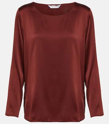 Leisure - Top Moldava in seta stretch | Max Mara
