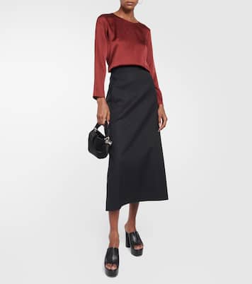 Leisure - Top Moldava in seta stretch | Max Mara