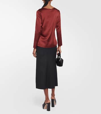 Leisure - Top Moldava in seta stretch | Max Mara