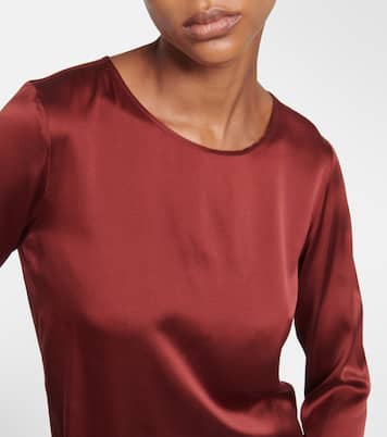 Leisure - Top Moldava in seta stretch | Max Mara
