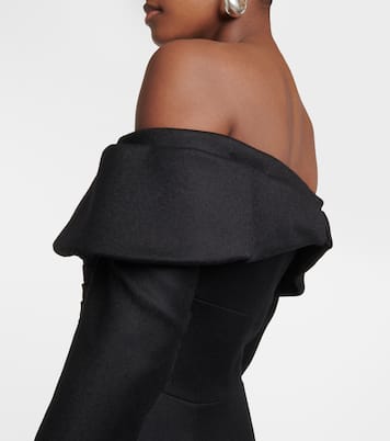 Vestido midi Derika de lana | Emilia Wickstead